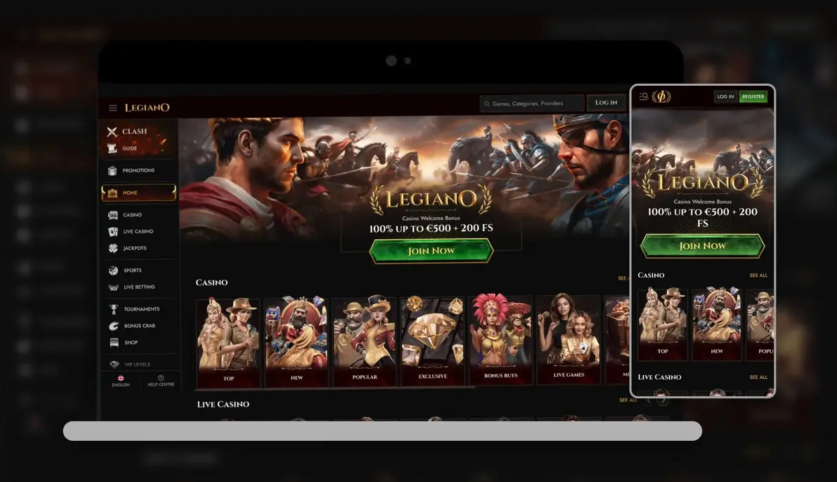 Legiano screenshot